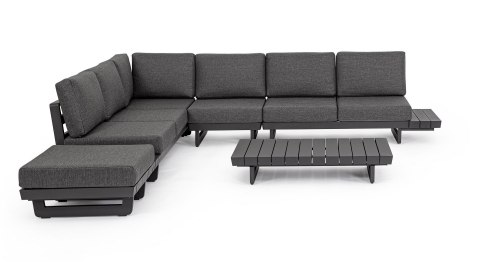 Bizzotto BIZZOTTO sofa ogrodowa INFINITY szara Bizzotto BIZZOTTO sofa ogrodowa INFINITY szara