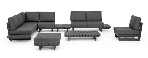 Bizzotto BIZZOTTO sofa ogrodowa INFINITY szara Bizzotto BIZZOTTO sofa ogrodowa INFINITY szara