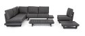 Bizzotto BIZZOTTO sofa ogrodowa INFINITY szara Bizzotto BIZZOTTO sofa ogrodowa INFINITY szara