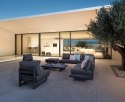 Bizzotto BIZZOTTO sofa ogrodowa INFINITY szara Bizzotto BIZZOTTO sofa ogrodowa INFINITY szara