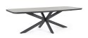 Bizzotto BIZZOTTO stół ogrodowy ISACCO 240x110 antracyt Bizzotto BIZZOTTO stół ogrodowy ISACCO 240x110 antracyt