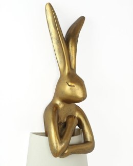Kare Design KARE lampa podłogowa RABBIT 150 cm biała / złota