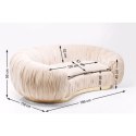Kare Design KARE sofa 2-osobowa PERUGIA beżowa Kare Design KARE sofa 2-osobowa PERUGIA beżowa