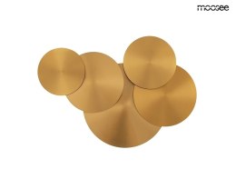 Moosee MOOSEE lampa ścienna SCUDO złota