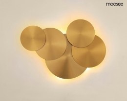 Moosee MOOSEE lampa ścienna SCUDO złota