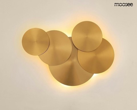 Moosee MOOSEE lampa ścienna SCUDO złota Moosee MOOSEE lampa ścienna SCUDO złota