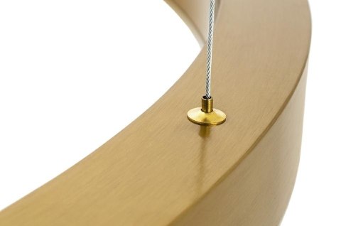 Moosee MOOSEE lampa wisząca RING 40 złota Moosee MOOSEE lampa wisząca RING 40 złota