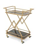 Kare Design KARE barek PYRAMIDS złoty Kare Design KARE barek PYRAMIDS złoty