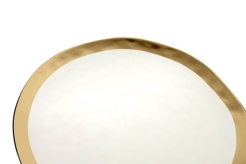 Kare Design KARE komplet 2 talerzy BELL 38 cm biało-złoty Kare Design KARE komplet 2 talerzy BELL 38 cm biało-złoty