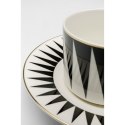 Kare Design KARE komplet 4 filiżanek HARLEQUIN