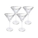 Kare Design KARE komplet 4 kieliszków do martini HOMMAGE 240ml Kare Design KARE komplet 4 kieliszków do martini HOMMAGE 240ml