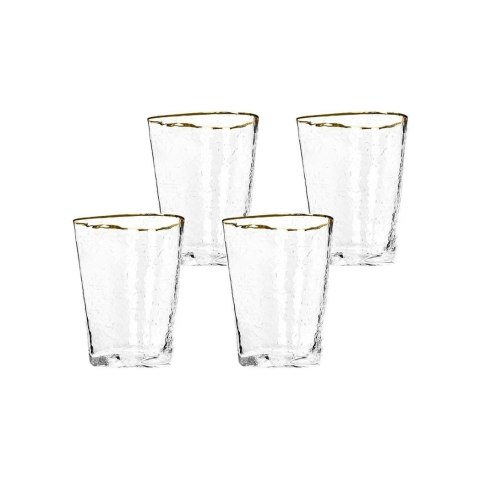 Kare Design KARE komplet 4 szklanek HOMMAGE 300 ml Kare Design KARE komplet 4 szklanek HOMMAGE 300 ml