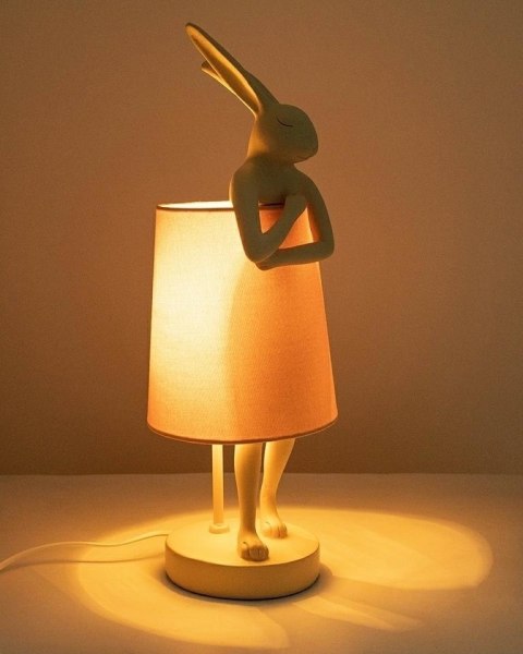 Kare Design KARE lampa stołowa RABBIT PEACH 50 cm Kare Design KARE lampa stołowa RABBIT PEACH 50 cm