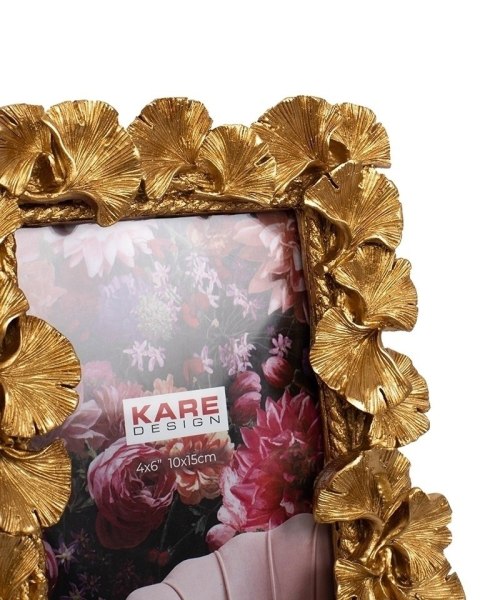 Kare Design KARE ramka na zdjęcia GINKGO LEAF 17x20 cm złota Kare Design KARE ramka na zdjęcia GINKGO LEAF 17x20 cm złota