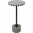 Kare Design KARE stolik DOMERO CHESS 25 biało-czarny Kare Design KARE stolik DOMERO CHESS 25 biało-czarny