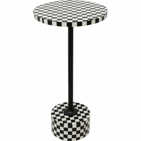 Kare Design KARE stolik DOMERO CHESS 25 biało-czarny Kare Design KARE stolik DOMERO CHESS 25 biało-czarny