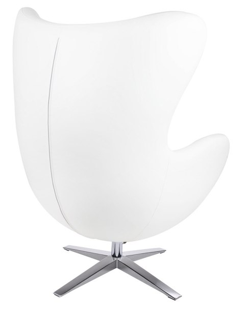 King Home Fotel EGG SZEROKI PU biały King Home Fotel EGG SZEROKI PU biały