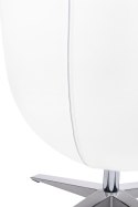King Home Fotel EGG SZEROKI PU biały King Home Fotel EGG SZEROKI PU biały