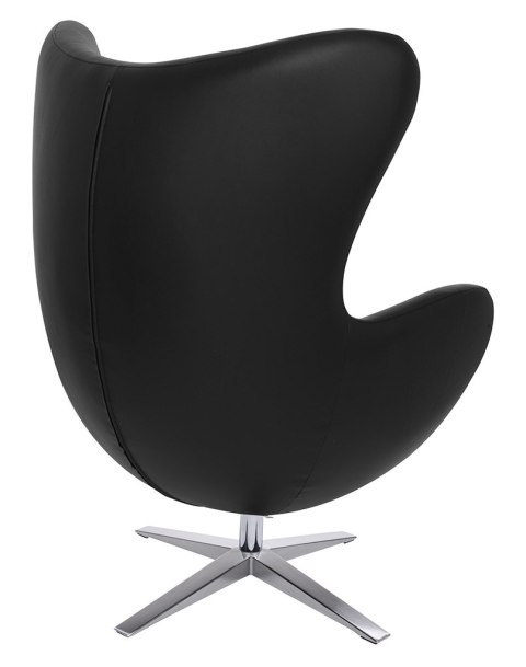 King Home Fotel EGG SZEROKI PU czarny King Home Fotel EGG SZEROKI PU czarny