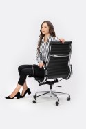 King Home Fotel biurowy AERON PRESTIGE PLUS chrom - skóra naturalna, aluminium King Home Fotel biurowy AERON PRESTIGE PLUS chrom - skóra naturalna, aluminium