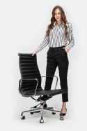 King Home Fotel biurowy AERON PRESTIGE PLUS chrom - skóra naturalna, aluminium King Home Fotel biurowy AERON PRESTIGE PLUS chrom - skóra naturalna, aluminium