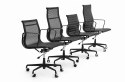 King Home Fotel biurowy BODY PRESTIGE PLUS czarny - skóra naturalna, aluminium King Home Fotel biurowy BODY PRESTIGE PLUS czarny - skóra naturalna, aluminium