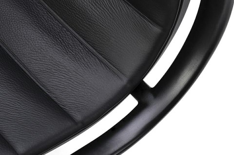 King Home Fotel biurowy BODY PRESTIGE PLUS czarny - skóra naturalna, aluminium King Home Fotel biurowy BODY PRESTIGE PLUS czarny - skóra naturalna, aluminium