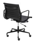 King Home Fotel biurowy BODY PRESTIGE PLUS czarny - skóra naturalna, aluminium King Home Fotel biurowy BODY PRESTIGE PLUS czarny - skóra naturalna, aluminium