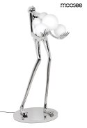 Moosee MOOSEE lampa podłogowa HUMAN SILVER PREMIUM Moosee MOOSEE lampa podłogowa HUMAN SILVER PREMIUM