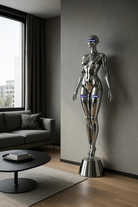 Moosee MOOSEE lampa podłogowa / rzeźba CYBER WOMAN STAND Moosee MOOSEE lampa podłogowa / rzeźba CYBER WOMAN STAND