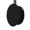 Moosee MOOSEE lampa ścienna FLUSSO WALL 3 czarna Moosee MOOSEE lampa ścienna FLUSSO WALL 3 czarna