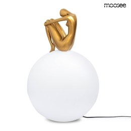 Moosee MOOSEE lampa stołowa UOMO 35 złota