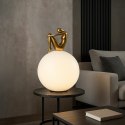 Moosee MOOSEE lampa stołowa UOMO 35 złota