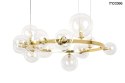 Moosee MOOSEE lampa wisząca ALURE 85 złota Moosee MOOSEE lampa wisząca ALURE 85 złota