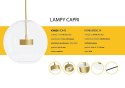 Moosee MOOSEE lampa wisząca CAPRI DISC 3 złota - 180 LED, aluminium, szkło Moosee MOOSEE lampa wisząca CAPRI DISC 3 złota - 180 LED, aluminium, szkło