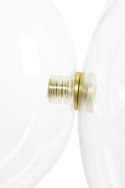 Moosee MOOSEE lampa wisząca CAPRI DISC 3 złota - 180 LED, aluminium, szkło Moosee MOOSEE lampa wisząca CAPRI DISC 3 złota - 180 LED, aluminium, szkło