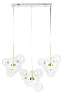 Moosee MOOSEE lampa wisząca CAPRI LINE 3 złota - 180 LED, aluminium, szkło Moosee MOOSEE lampa wisząca CAPRI LINE 3 złota - 180 LED, aluminium, szkło