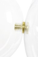 Moosee MOOSEE lampa wisząca CAPRI LINE 3 złota - 180 LED, aluminium, szkło Moosee MOOSEE lampa wisząca CAPRI LINE 3 złota - 180 LED, aluminium, szkło