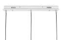 Moosee MOOSEE lampa wisząca CAPRI LINE 3 złota / biała - 180 LED, aluminium, szkło Moosee MOOSEE lampa wisząca CAPRI LINE 3 złota / biała - 180 LED, aluminium, szkło