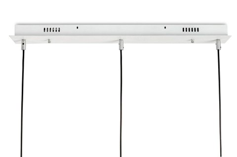 Moosee MOOSEE lampa wisząca CAPRI LINE 3 złota / biała - 180 LED, aluminium, szkło Moosee MOOSEE lampa wisząca CAPRI LINE 3 złota / biała - 180 LED, aluminium, szkło