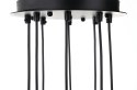 Moosee MOOSEE lampa wisząca FLUSSO 8 czarna Moosee MOOSEE lampa wisząca FLUSSO 8 czarna