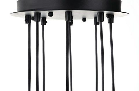 Moosee MOOSEE lampa wisząca FLUSSO 8 czarna Moosee MOOSEE lampa wisząca FLUSSO 8 czarna