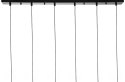 Moosee MOOSEE lampa wisząca FLUSSO LINE 6 czarna Moosee MOOSEE lampa wisząca FLUSSO LINE 6 czarna