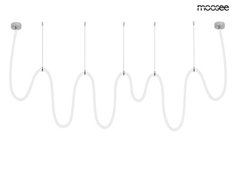 Moosee MOOSEE lampa wisząca LASSO 1000 Smart srebrna Moosee MOOSEE lampa wisząca LASSO 1000 Smart srebrna