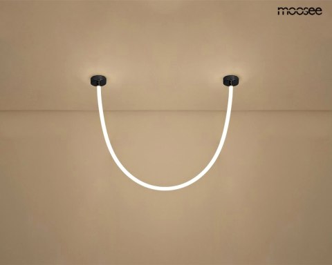 Moosee MOOSEE lampa wisząca LASSO 200 Smart czarna Moosee MOOSEE lampa wisząca LASSO 200 Smart czarna