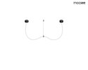 Moosee MOOSEE lampa wisząca LASSO 200 Smart czarna Moosee MOOSEE lampa wisząca LASSO 200 Smart czarna
