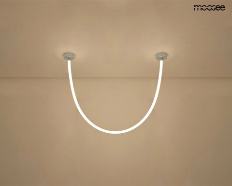 Moosee MOOSEE lampa wisząca LASSO 200 Smart srebrna Moosee MOOSEE lampa wisząca LASSO 200 Smart srebrna