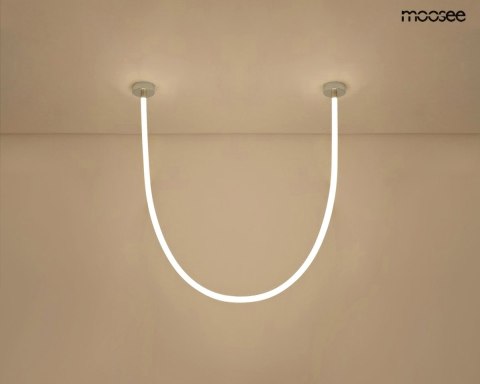 Moosee MOOSEE lampa wisząca LASSO 300 Smart srebrna Moosee MOOSEE lampa wisząca LASSO 300 Smart srebrna