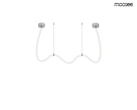 Moosee MOOSEE lampa wisząca LASSO 300 Smart srebrna Moosee MOOSEE lampa wisząca LASSO 300 Smart srebrna