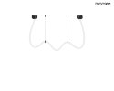 Moosee MOOSEE lampa wisząca LASSO 400 Smart czarna Moosee MOOSEE lampa wisząca LASSO 400 Smart czarna